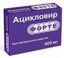 "Aciklovir Forte", 400 mg: upute za uporabu, recenzije