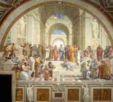 "Škola Atine": opis fresaka. Raphael, "Škola Atine"