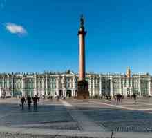 Alexander Kolona u St. Petersburgu: kratak opis, povijest, fotografije