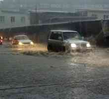Krasnodar. Poplave i tropske kiše