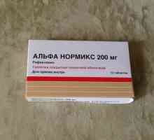 Antibiotik `Alpha Normiks` - korištenje droga