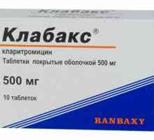 Antibiotik "klabaks": uputstva za upotrebu
