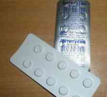 "Antitusin" (tablete): uputstva za upotrebu. Iz onoga što pomaže lijek?