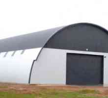 Arched hangara: glavne prednosti