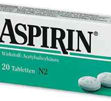 "Aspirin" - što je to? Lek je acetilsalicilnu kiselinu (aspirin): akcije i indikacije