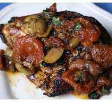 Lamb sa sušenim marelicama i paradajz, "Delicious" recepte