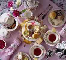 Tea stolu u evropskoj tradiciji. Posluživanje čaj stol u tradiciji europskih domova