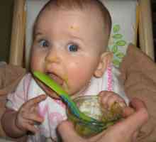 Šta da nahrani bebu 5,5 mjeseci. Hranu za bebe. djeca sto hranjenje