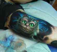 "Cheshire Cat" - tetovažu sa pozitivnim vrijednost za optimistične