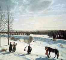 Koji su slike ruskog umjetnika zime? Ono što je zima u slikama ruskog umjetnika?