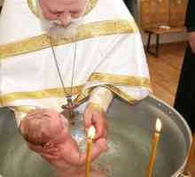 Ono što je kryzhma za krštenje? Kryzhma za krštenje djeteta s rukama