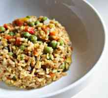 Napravite povrća rižoto na tanjur i multivarka