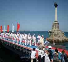 Crno more Dan flote. odmor Povijest