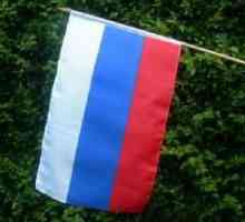 Dan Rusije državnu zastavu - proslava oživljavanje trobojnica