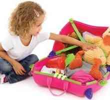 Djeca kofer za djevojke - to je dobra ideja da putuje!