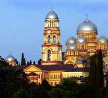Ancient Abhazije. New Athos (samostan) - svjetske baštine hrišćanstva