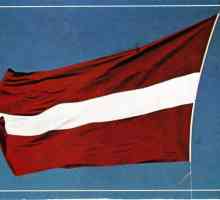 Zastava Letonija: povijest i boja. Zastava i grb Latvije