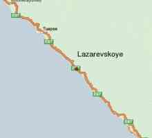 Gdje je Lazarevskoye? Crno more Lazarevskoye
