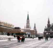 Gdje hodati zimi u Moskvi? Ono što je snijeg kapital? Mjesta i znamenitosti grada