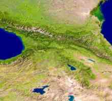 Glavni Kavkazu Range: opis, parametri vrhu