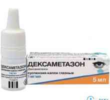 Kapi za oči 'Deksametazon`: uputstva za upotrebu
