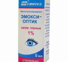 Kapi za oči "Emoksi-Optic": uputstva za upotrebu, pravi kolege