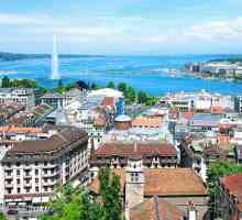 Grad Ženeva, Švicarska - atrakcija, karakteristike i vremenska prognoza