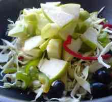 Kuhanje hrskava svježe salata sa jabukom