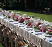 Savršen stol postavljanje za vjenčanje: pravila i suptilnosti