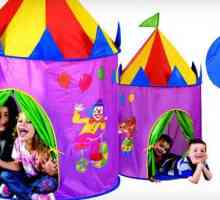 Šator za igru ​​za djecu. Šator-house