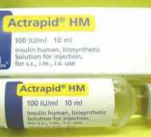 Inzulin "Actrapid": opis lijeka i sastava