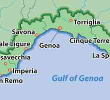 Italija, Ligurian obale. Plažama Ligurian obale. Ostani na Ligurian obali