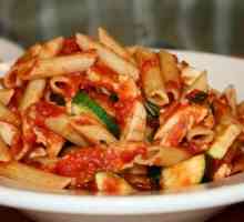 Talijanskih tjestenina: recept sa piletinom, gljivama i vrhnje, kao i dijetetski varijacija sa…