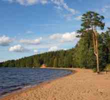 Kako doći: Lake Beauty. Mapa Leningrad regija Više