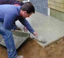 Kako pripremiti cement-pijesak mješavina?