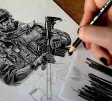 Kako nacrtati olovkom vojnik? Korak po korak pogled na nekoliko načina