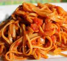 Kako kuhati tjesteninu za špagete mljeveno meso i umak od rajčice