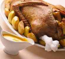 Kako kuhati patka sa krumpir u pećnici za stolom odmor?