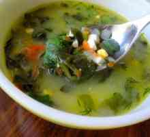 Kako kuhati zelene juha s kiseljak
