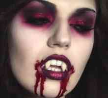 Kako vampir šminka za Noć vještica. praktičnih savjeta