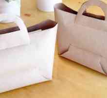 Kako napraviti torbu od papira: dva zanimljiva načina