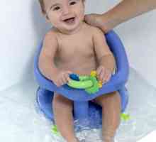 Kako odabrati mjesto za kupanje. Sjedala za bebe kupanje od rođenja. Highchairs Bath