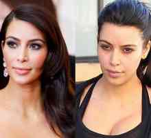 Izgleda da je Kim Kardashian bez šminke: tajne zvezda