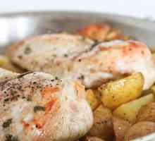 Kako ispeći piletinu s krumpirom u pećnici?