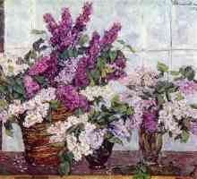 Konchalovsky Painting "Lilac u koš": opis
