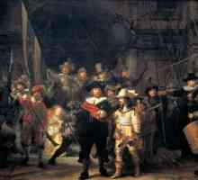Slika "Noćna straža" od Rembrandt. Opis slike, fotografije