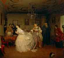 Painting "Courting Major": opis slike