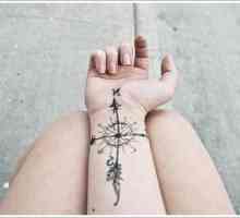 Kompas - tetovažu na sreću