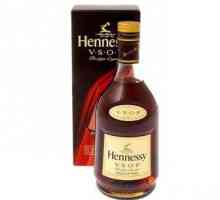 Konjak "Hennessy VSOP": slike, opis
