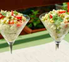 Salata od rakova: recept. Salata od rakova bez pirinča klasik